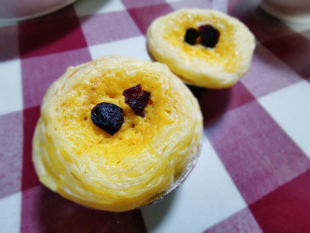 白纸涂鸦8做的微波炉蛋挞