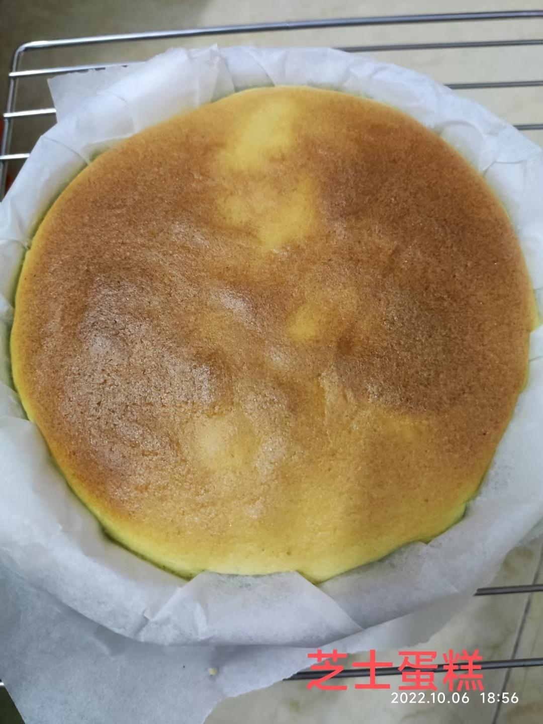 斑斓椰香轻乳酪蛋糕