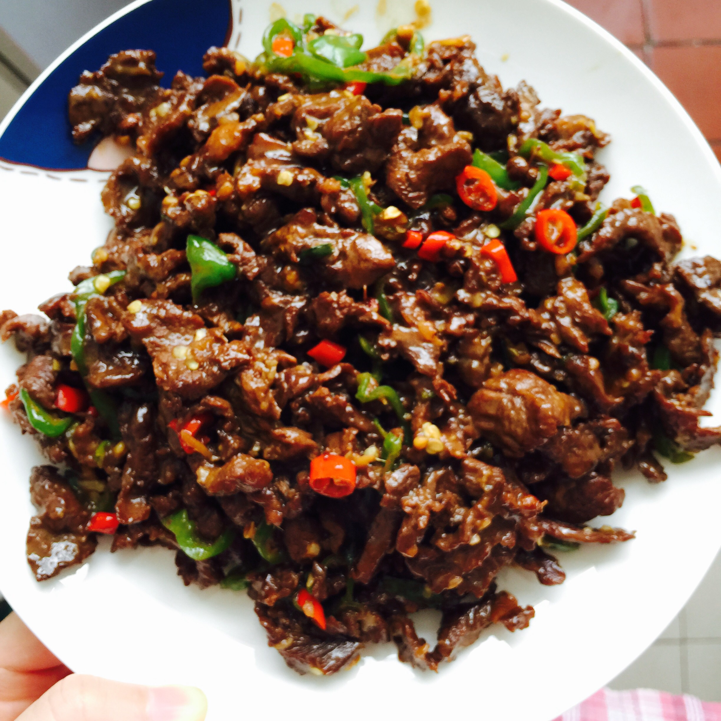 小炒牛肉