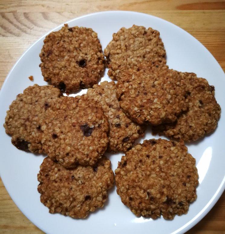 植物油版红糖燕麦饼干（超快手）