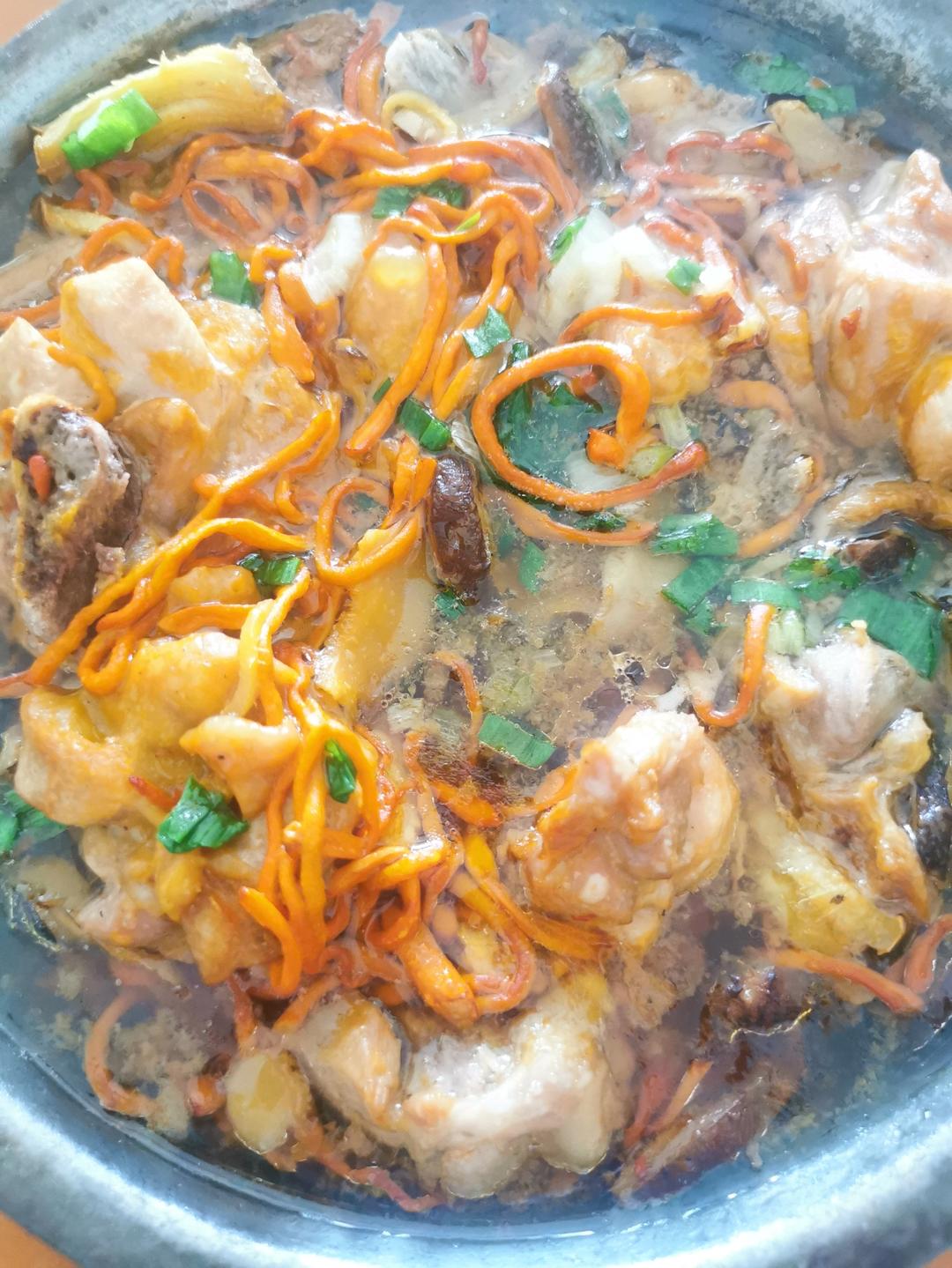 地道广东味——虫草花蒸鸡