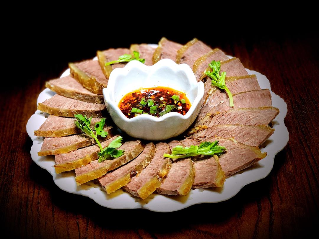 鹏妈在奔跑做的沾水牛肉