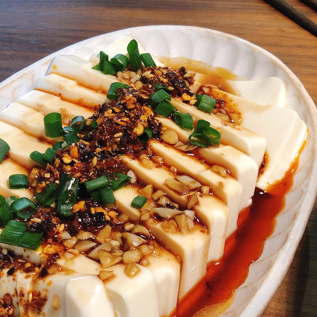 凉拌豆腐（内脂豆腐）