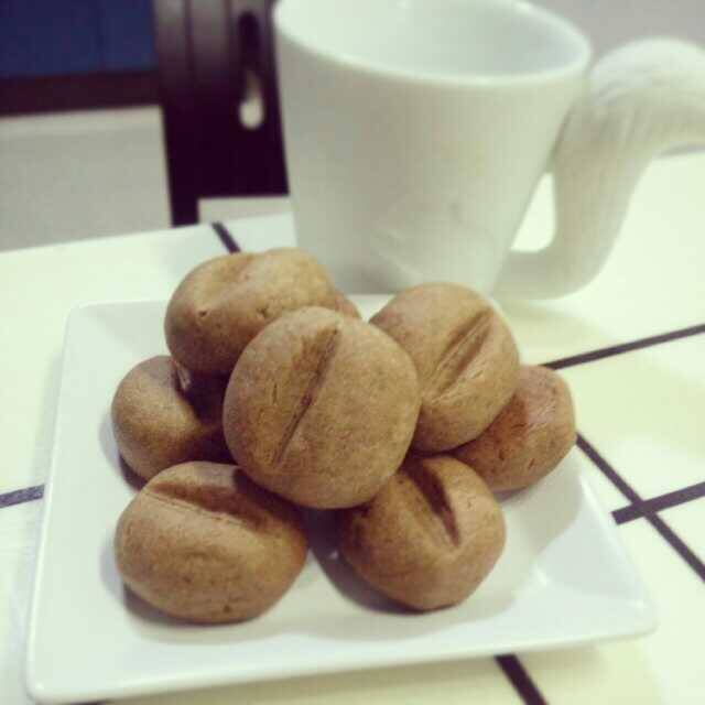 咖啡豆豆饼干