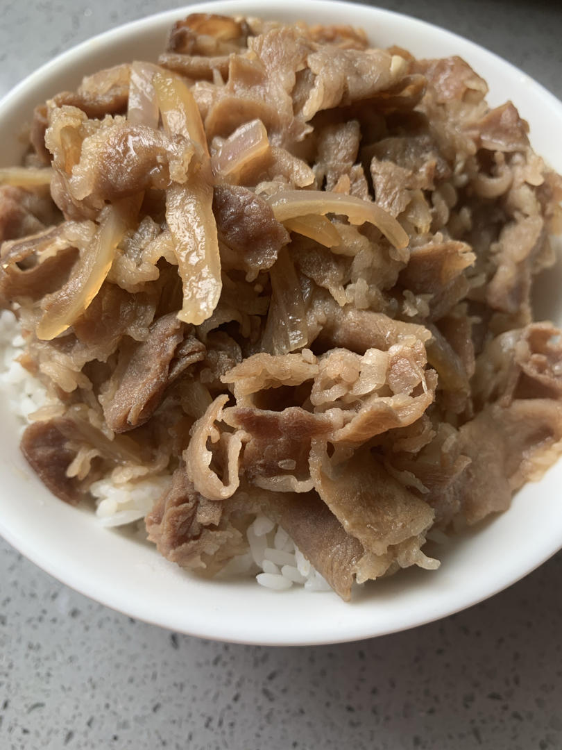 吉野家牛肉饭（牛丼）