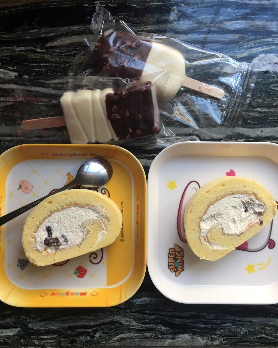 芒果戚风蛋糕卷