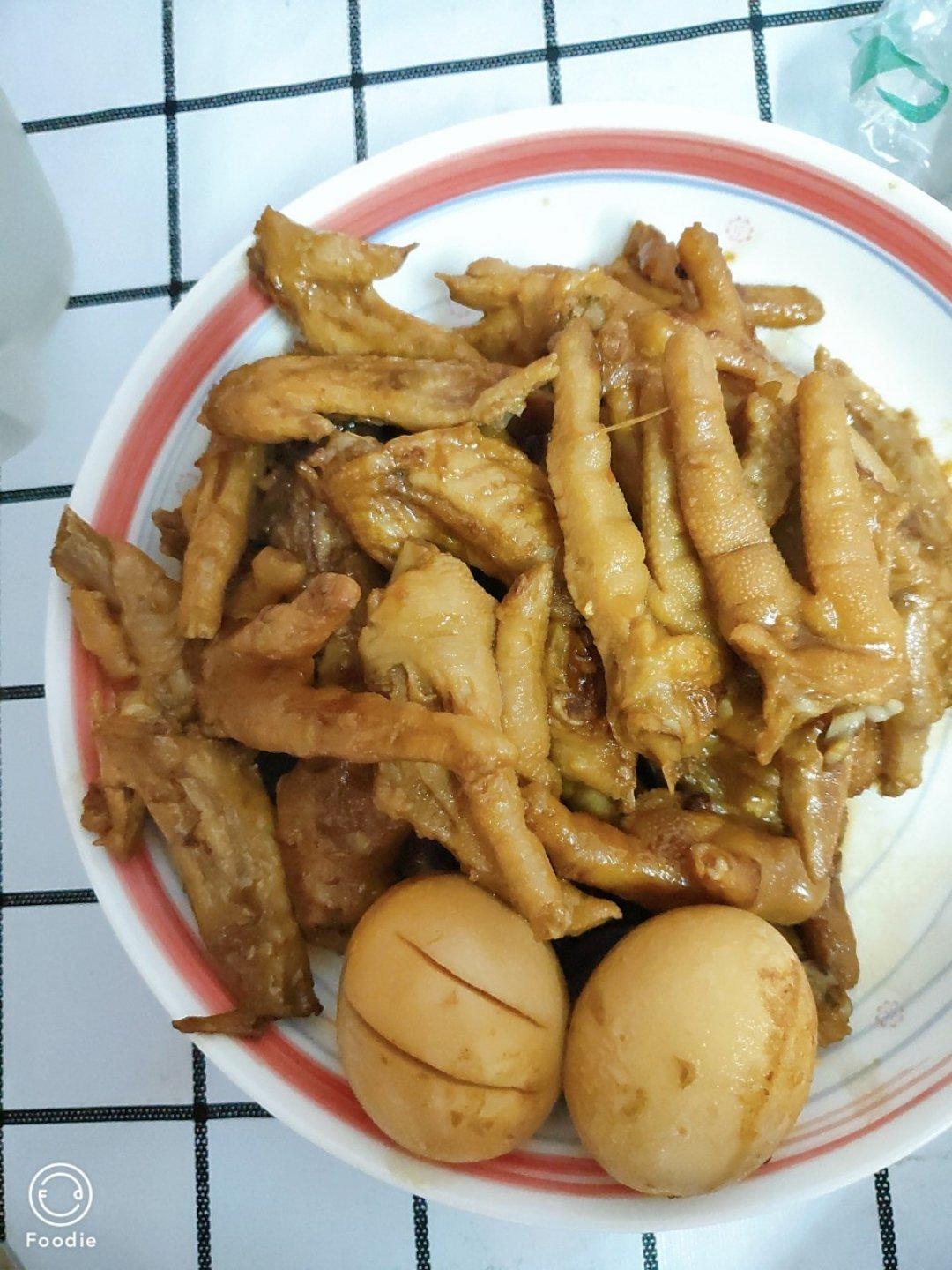 超级好吃的卤鸡爪(张亮卤世界方子)