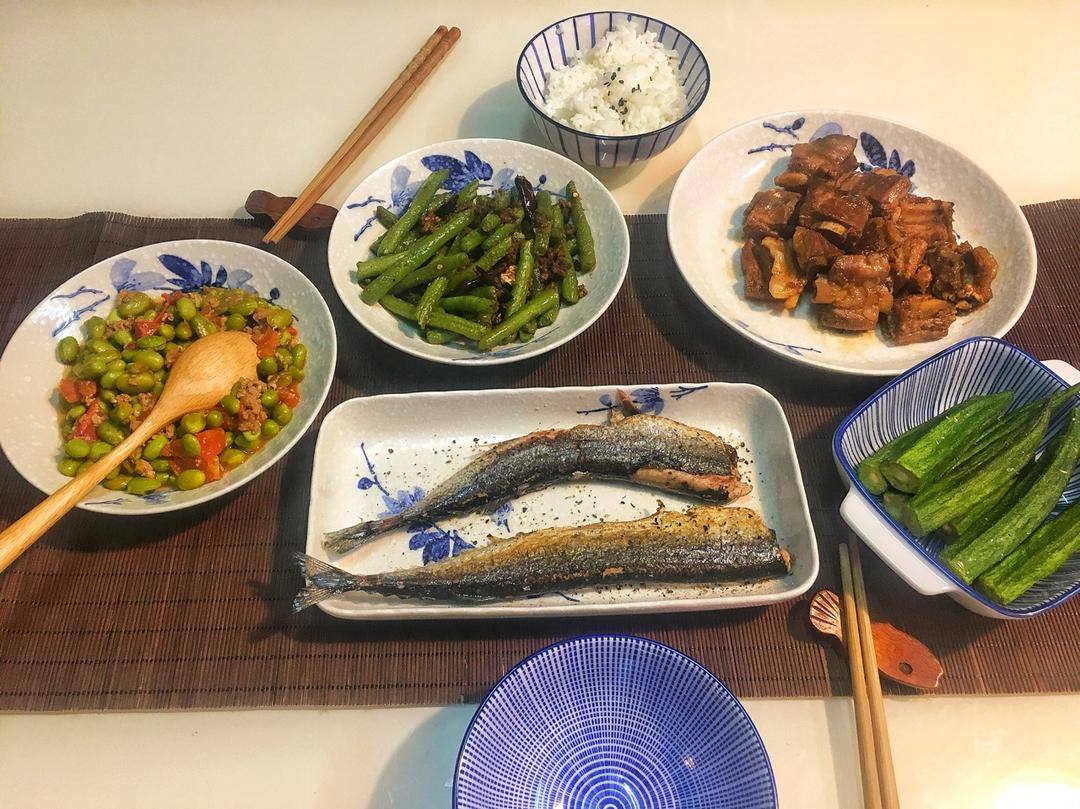 和家人的晚餐约会