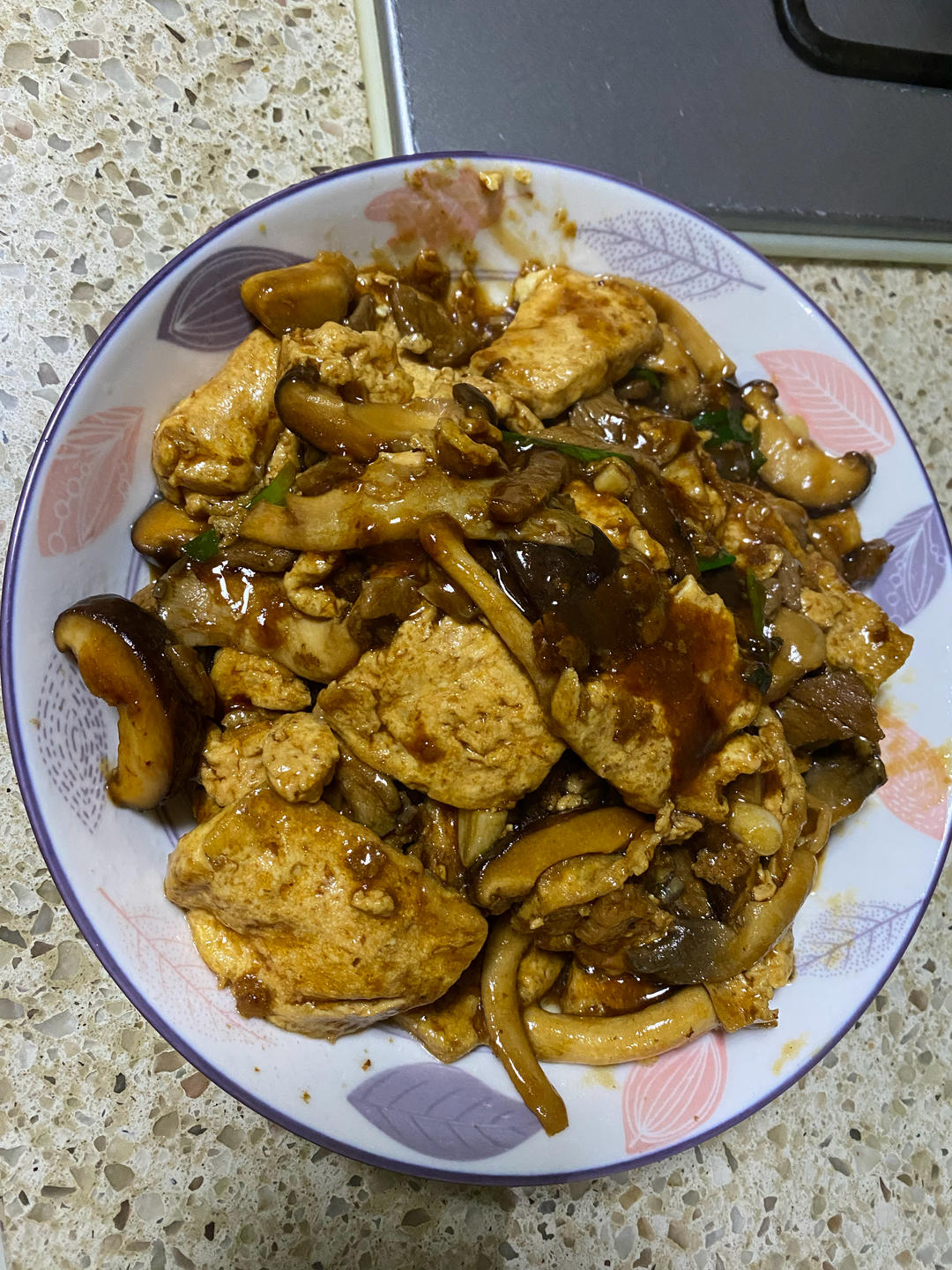 家常葱烧豆腐