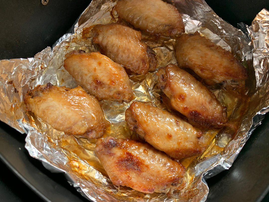 姐妹们，减肥也要多吃肉！空气炸锅版奥尔良蜜汁烤翅根来啦！