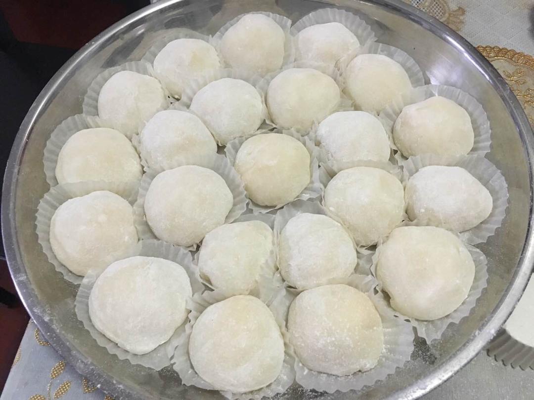 隔夜都不会变硬的软糯雪媚娘（大福）