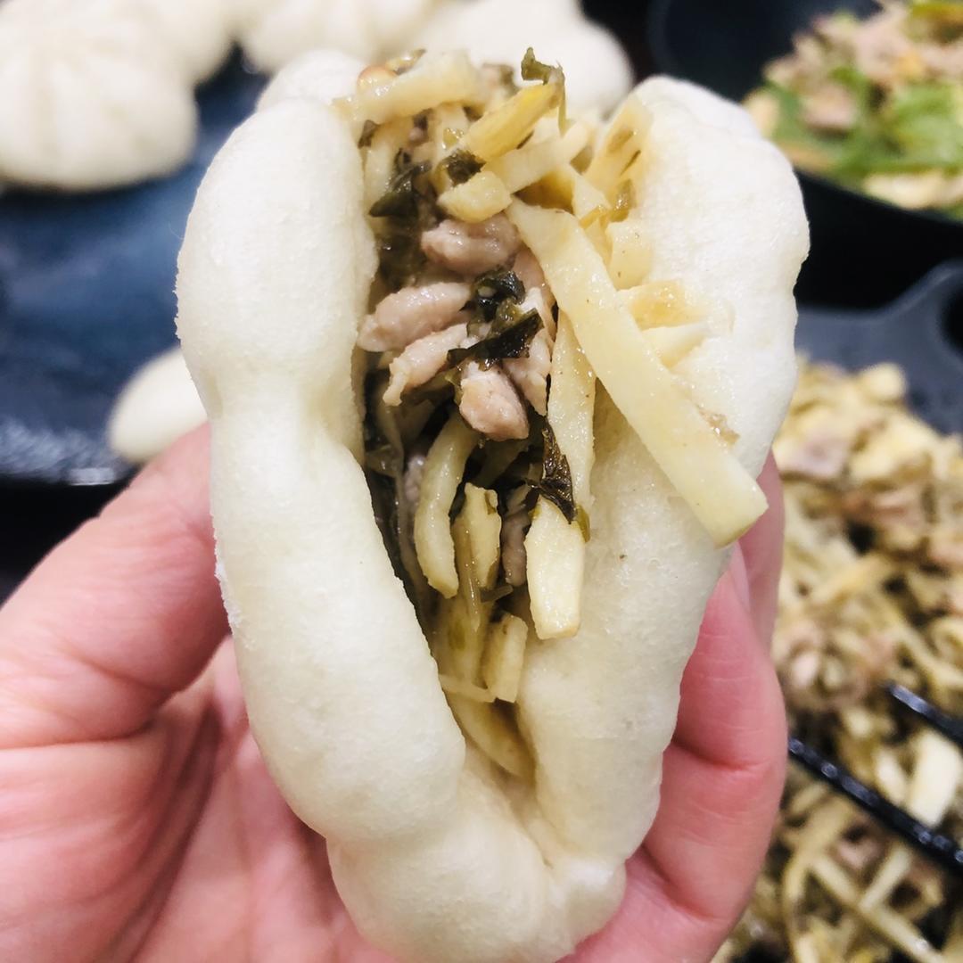 荷叶饼夹馍