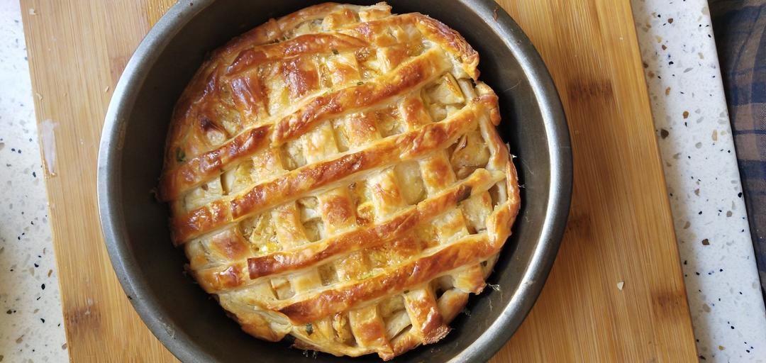 简易快手苹果派