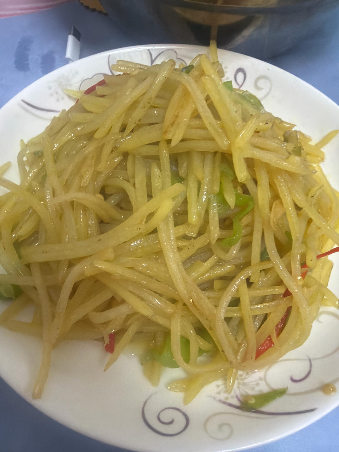 酸辣土豆丝的家常做法 超级下饭