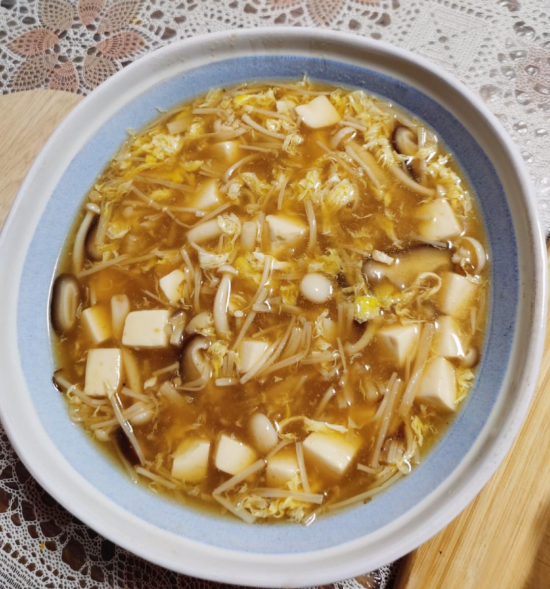 酸辣豆腐汤