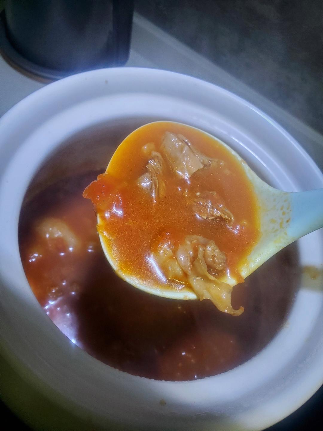 一分钟就能学会的私家版番茄炖牛腩