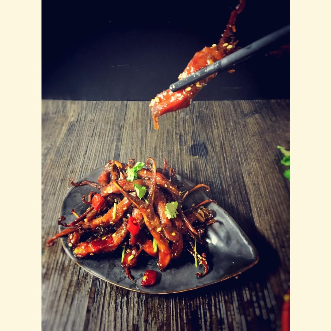 孜然酱辣鸭舌