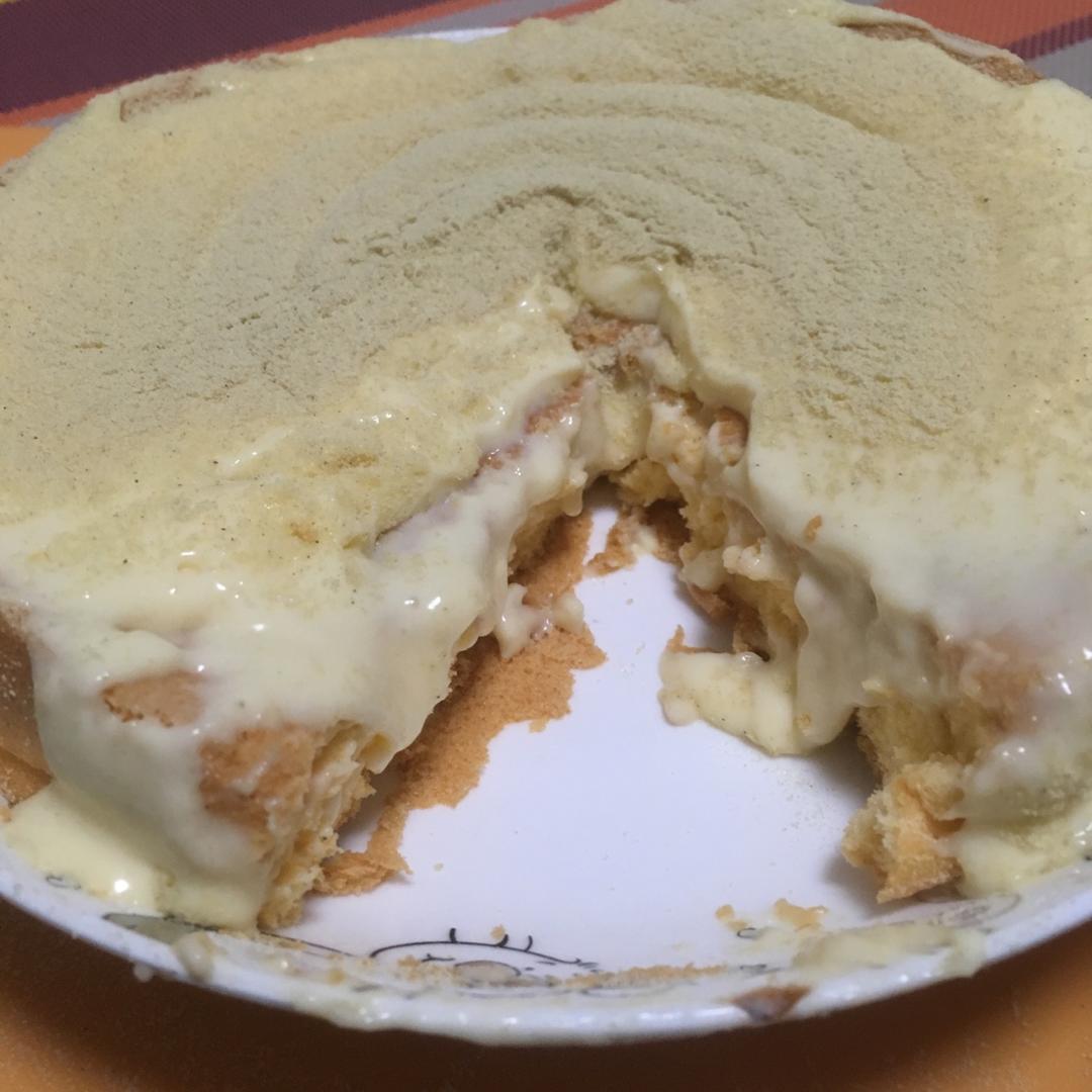 超好吃的豆乳爆浆蛋糕