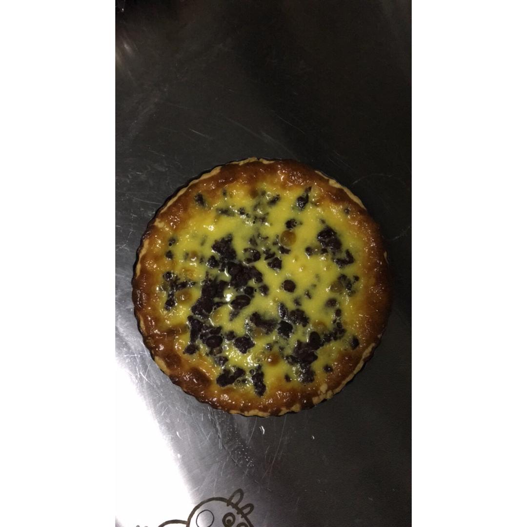 奶油红豆派