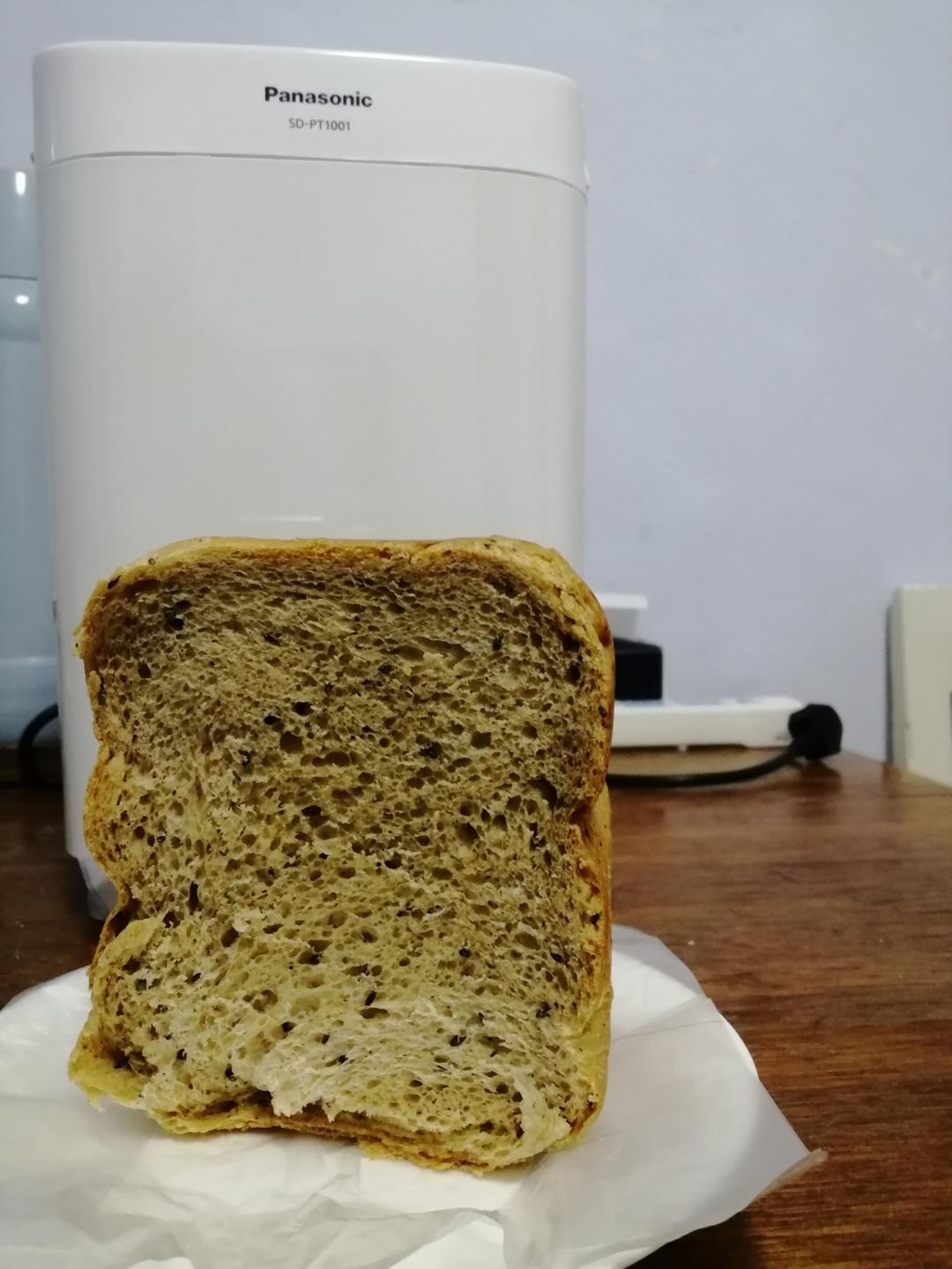 松下105面包机做好吃健康的咸面包