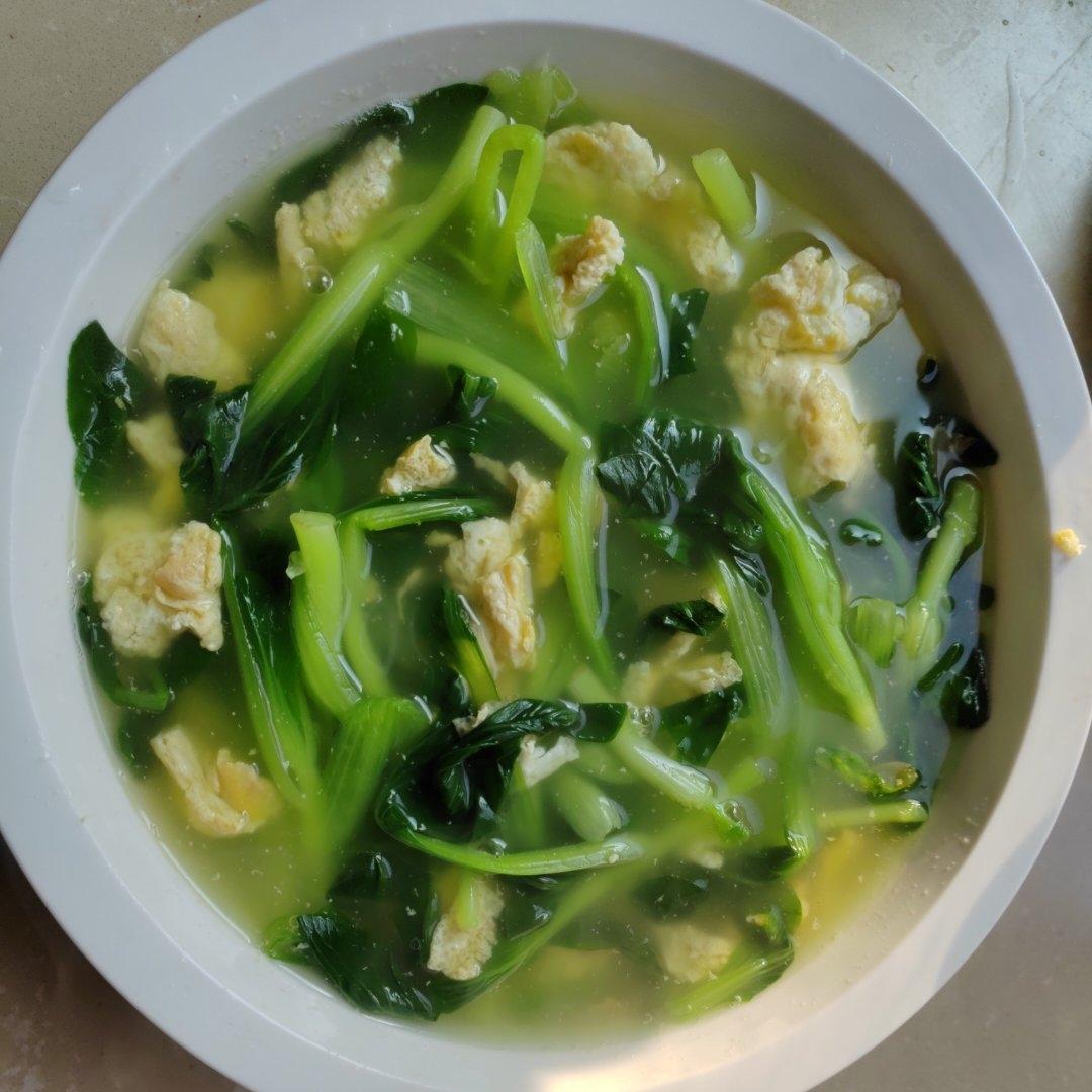 小白菜鸡蛋汤