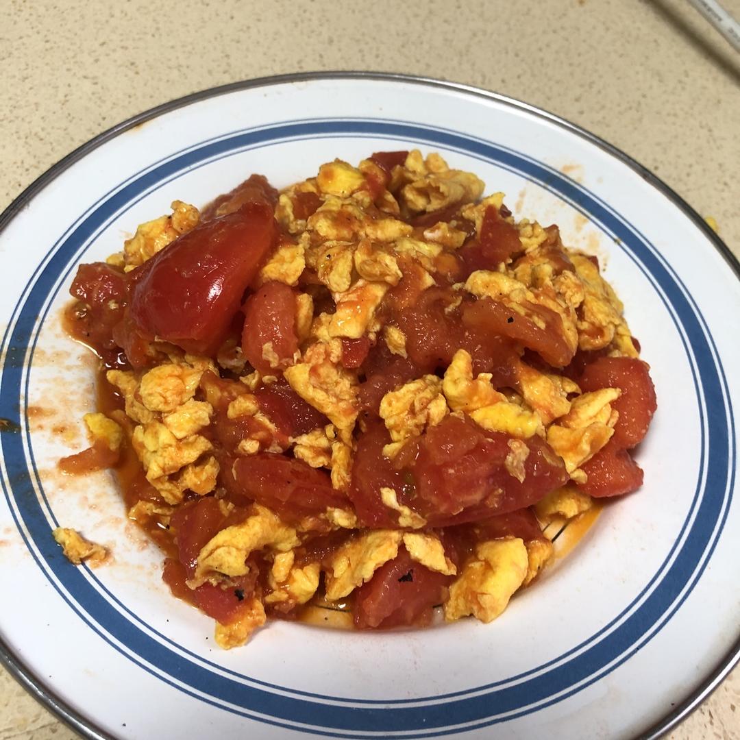 西红柿炒鸡蛋（嫩滑版）