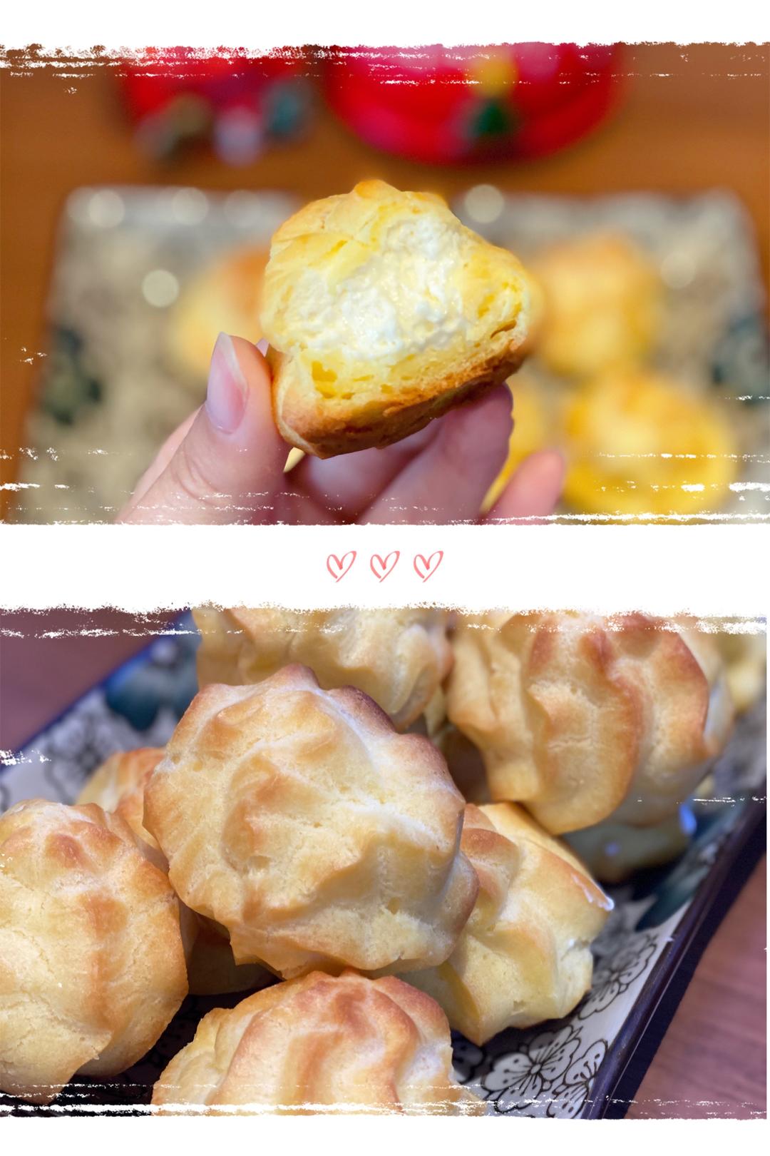 简单易学的奶油泡芙