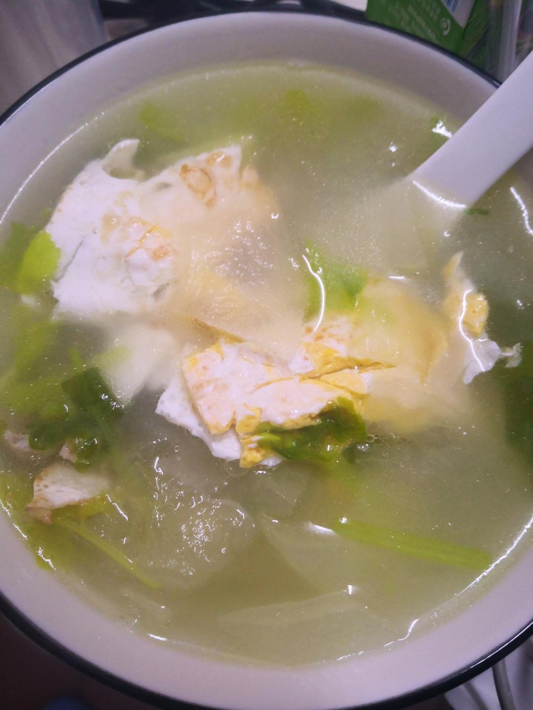超鲜冬瓜汤（懒人菜谱）