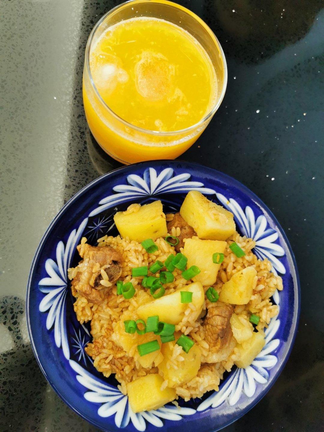 好吃到舔碗底的土豆肥牛拌饭