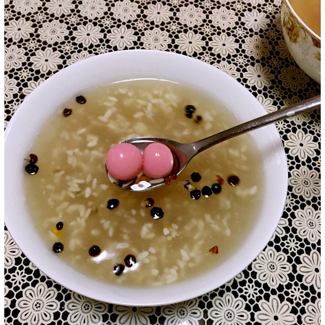 粉粉哒小公举圆子（火龙果皮再利用）