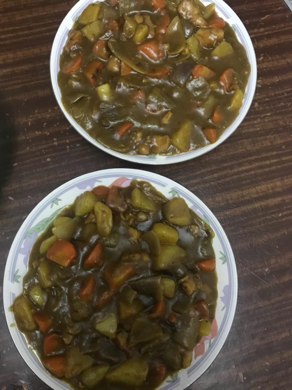 咖喱土豆鸡块