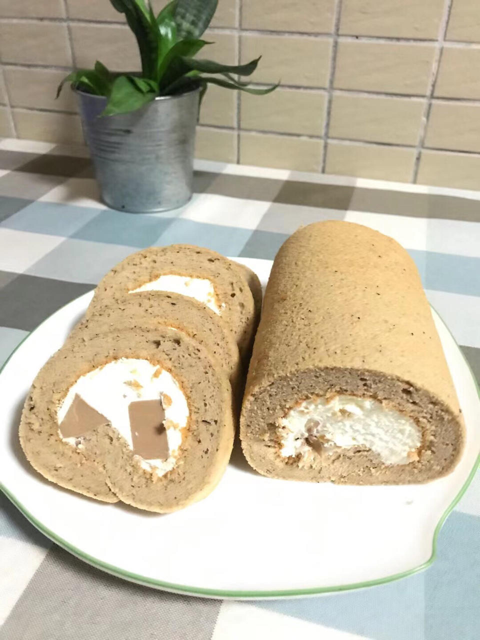 转自～赵大饼滴～锡兰红茶奶冻卷