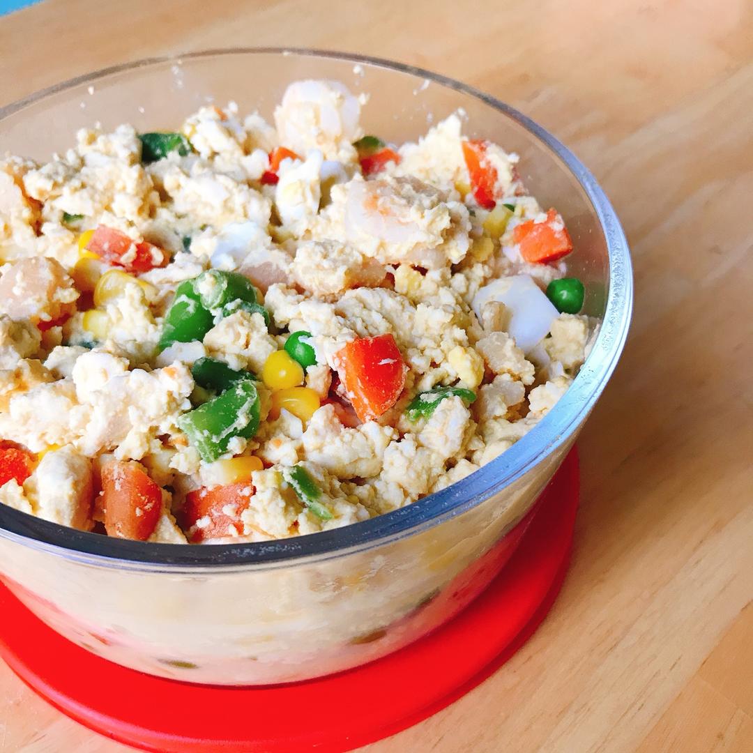 咸蛋黄豆腐