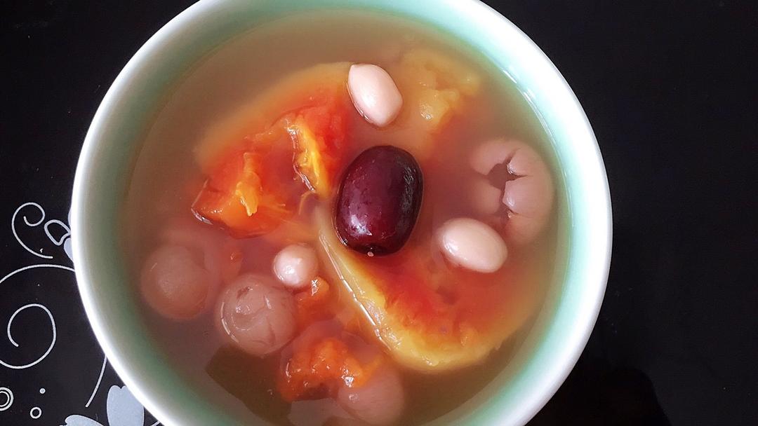 下奶神汤(木瓜花生炖大枣)亲证月子催奶利器