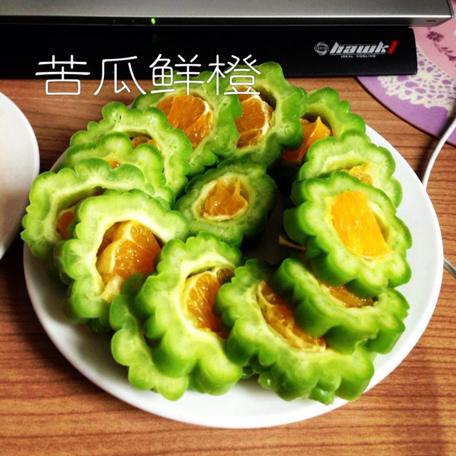 香橙拌苦瓜