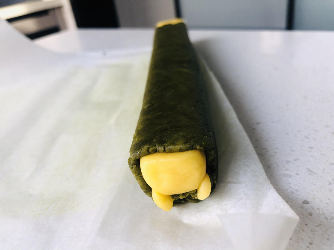 抹茶兔兔曲奇（比熊猫简单！超详细实物图+超良心手绘图）