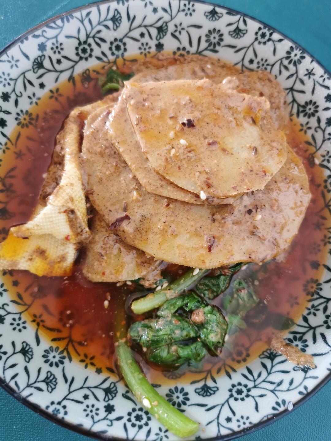 西安人最爱的土豆片夹馍