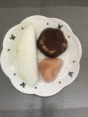 （116）冬瓜香菇鸡肉粥（10M）的做法 步骤1