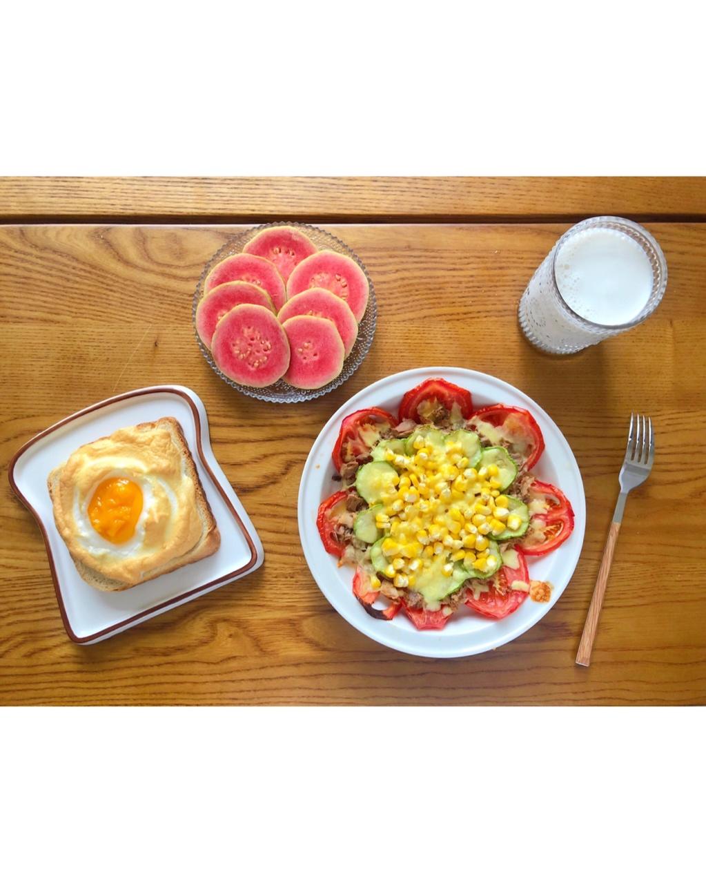 【减脂早餐】无油香蕉松饼（超简单）