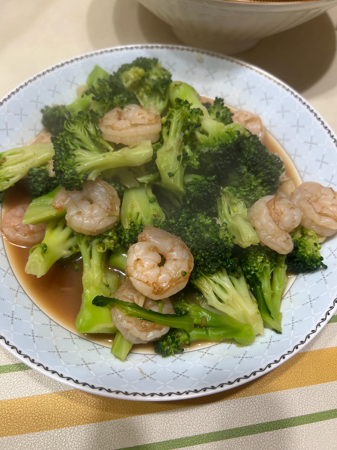 西兰花炒虾仁🍤