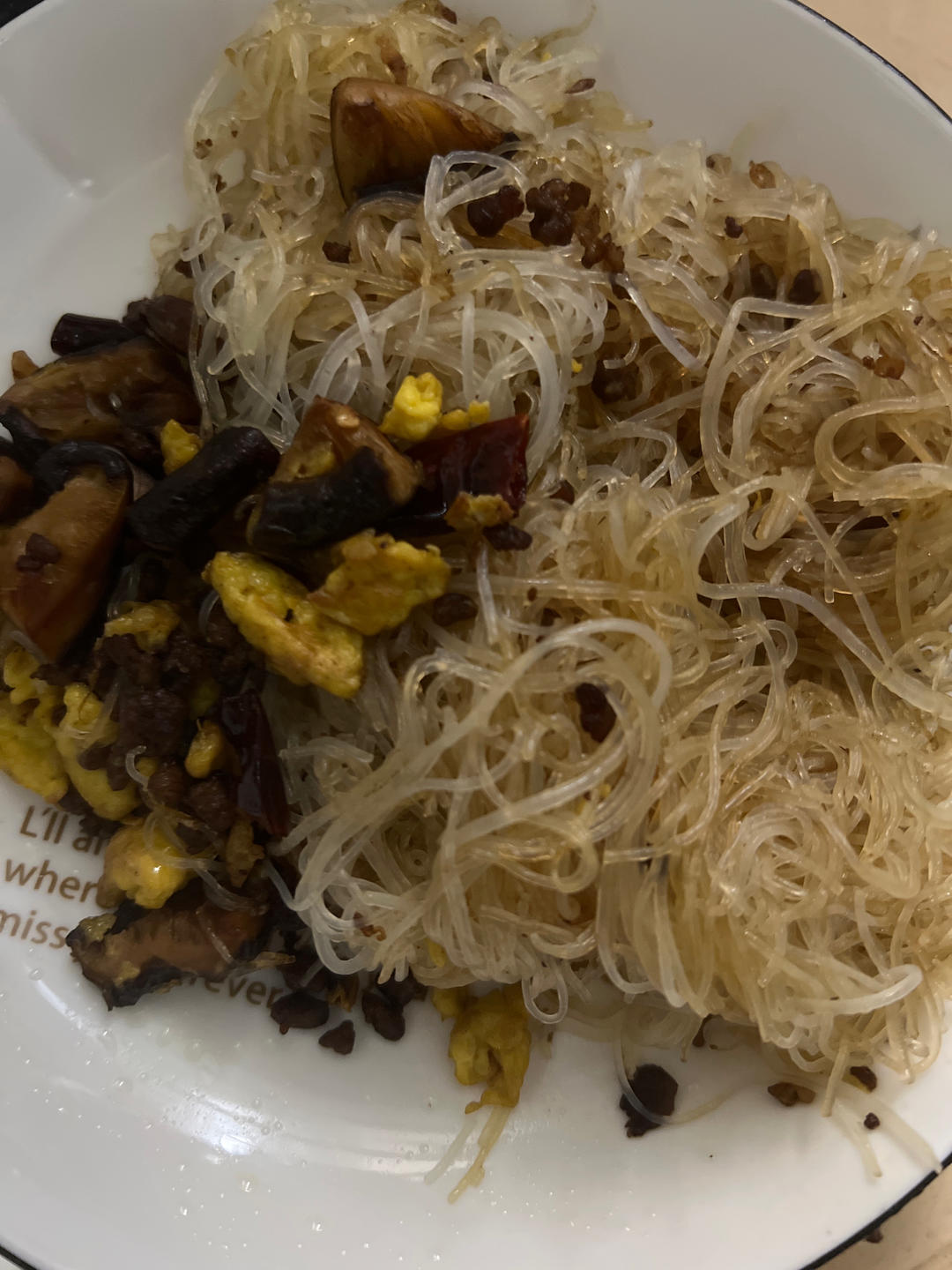 鸡蛋炒米粉，正确泡发干米粉，不碎、不坨、不粘锅、口感Q弹