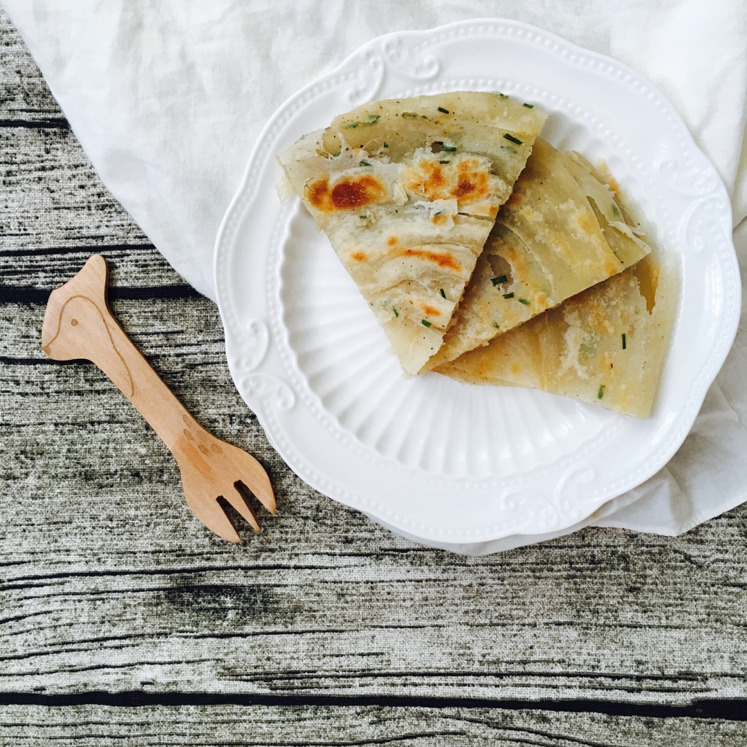 葱花油饼 Spring Onion Pancake