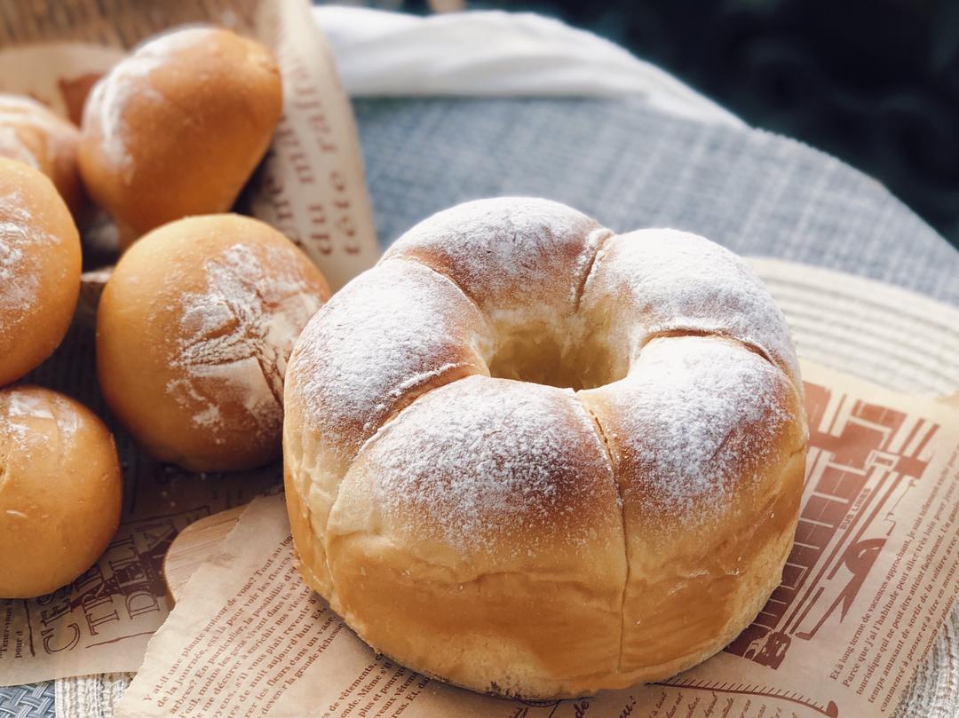 消耗剩芝士片—香浓芝士皇冠吐司的做法