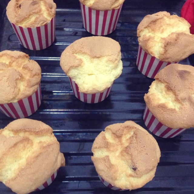 椰蓉棉花纸杯蛋糕