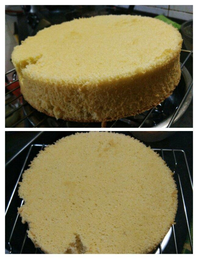 无水无油老式脆皮蛋糕