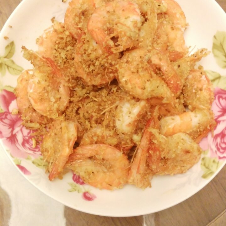 蒜蓉椒盐虾