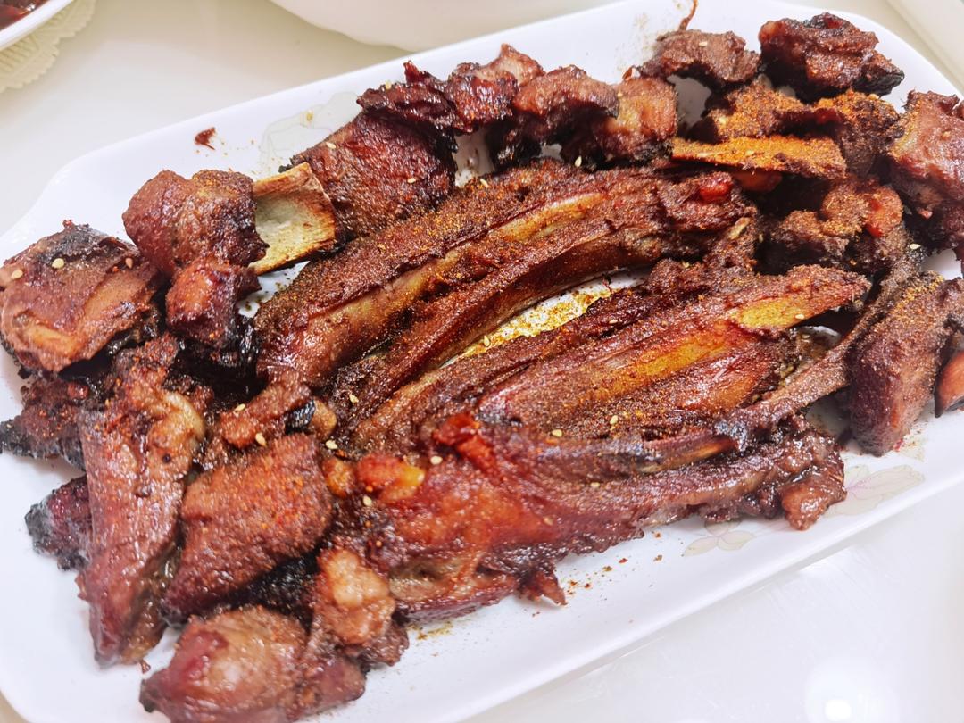 家庭版超嫩多汁的烤羊腿肉