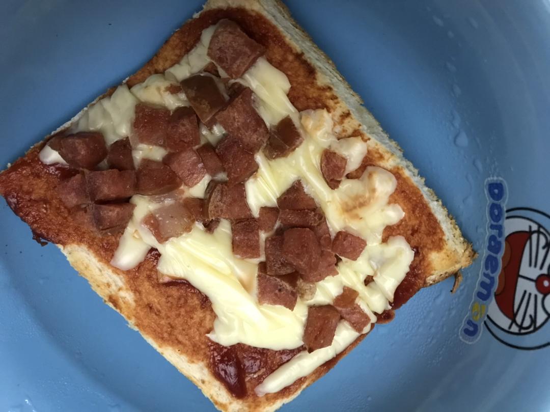 吐司披萨的做法