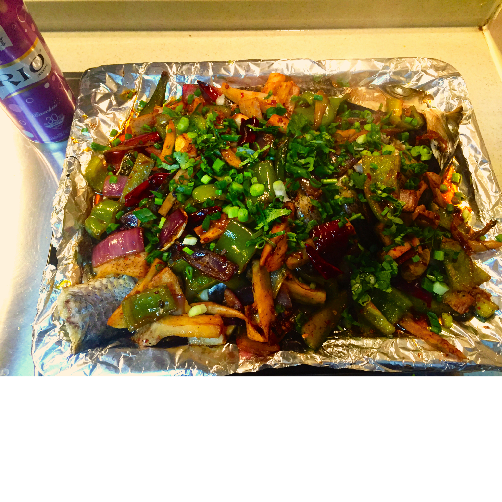 香辣烤鱼-烤箱版