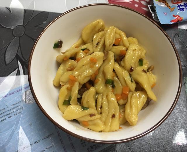 什锦猫耳面的做法